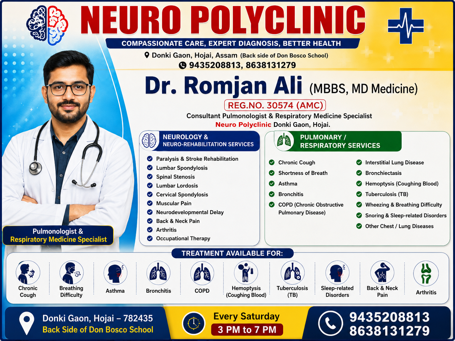 Dr. Romjan Ali (MBBS, MD Medicine)